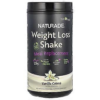 Naturade, Weight Loss Shake, Plant Based Meal Replacement, Vanilla Creme, 1.94 lb (882 g)