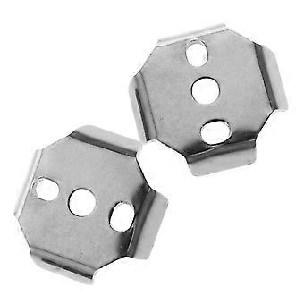 2stk håndklædestang monteringshardware badeværelse badehåndklædestativ udskiftningsbeslag tilbehør toilettilbehør badeværelse essentials