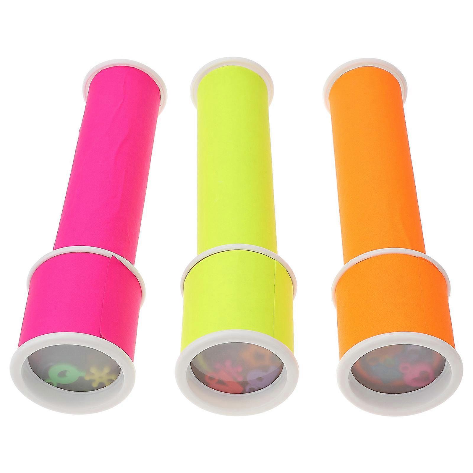 3 Sets DIY Kaleidoscope Making Kit Educational Science Developmental Toy