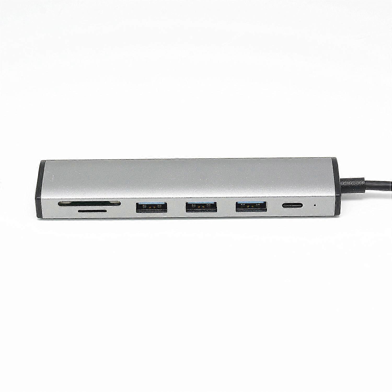 Type-c Usb3.0 Hub Docking Station Six In One Sd/tf Card Reader