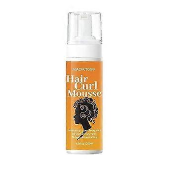 Hair Curl Mousse | Lightweight Curl-defining Foam For Bouncy Waves Curls | Moisture Lock, Frizz Control Shine Boost With Castor Oil | Uv Heat Pr