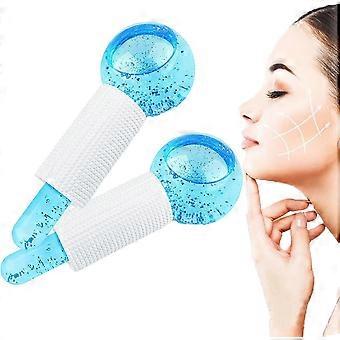 Dww-2 Ice Balls for Facial Massage - Blue, Ice Balls for Facial Massage