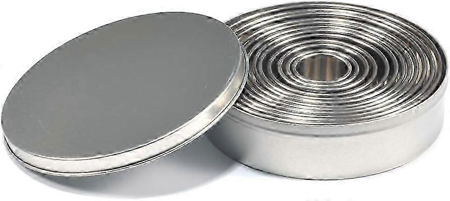 12 pcs/set cookie cutters with storage box