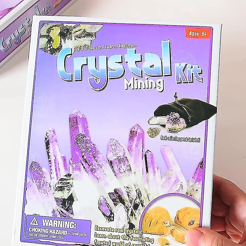 Mega Gem Dig Kit - Dig Up Real Gemstones - Great Science Kit, Gemology, Mining Gift For Kids, Boys Girls - Rocks