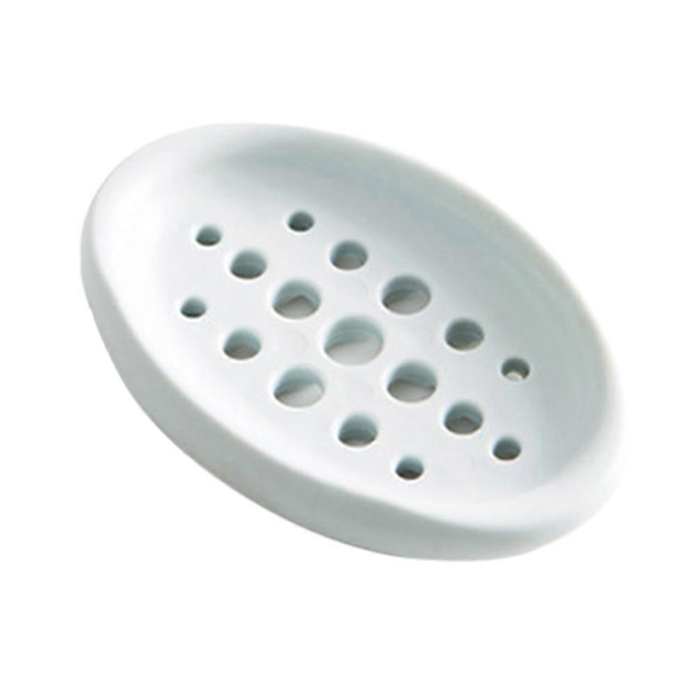 Plateau à savon créatif en silicone bleu avec système d'évacuation