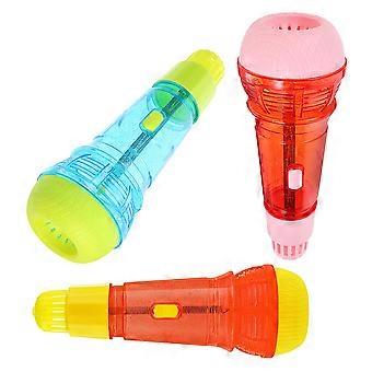 Fake Microphone Prop Plastic Kids Play Microphone for Performance 12Pcs