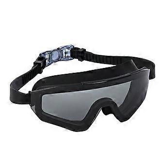 Lunettes de natation grand champ de vision, monture large, anti-UV et étanches, avec sangle réglable