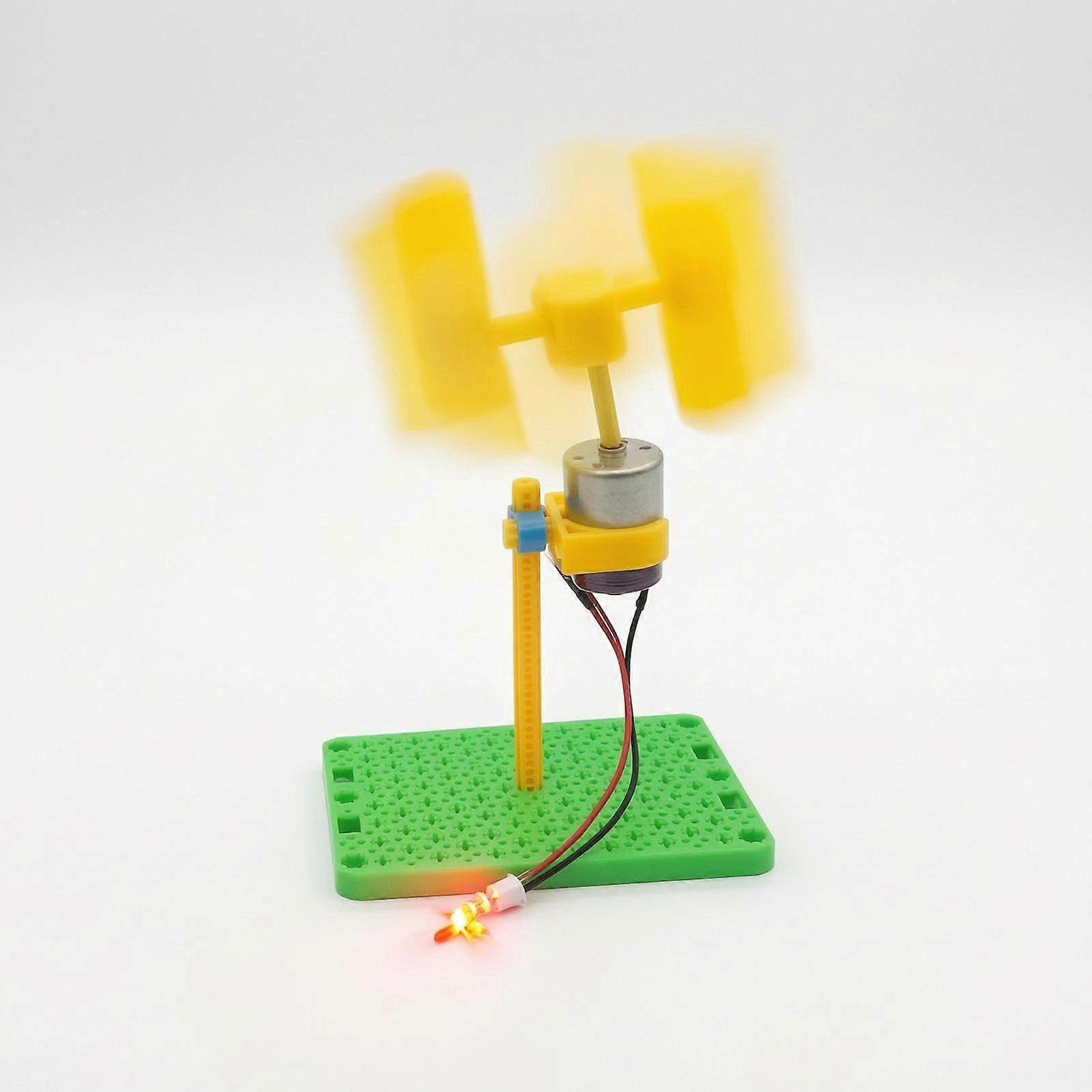 Vertical Shaft Wind Windmill Generator Educational DIY Wind Windmill Kit