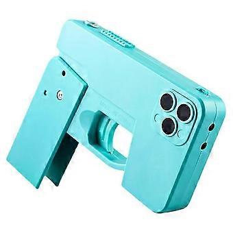 8093 Pistola ad acqua pieghevole a doppio ugello per bambini giocattolo da combattimento in acqua all'aperto