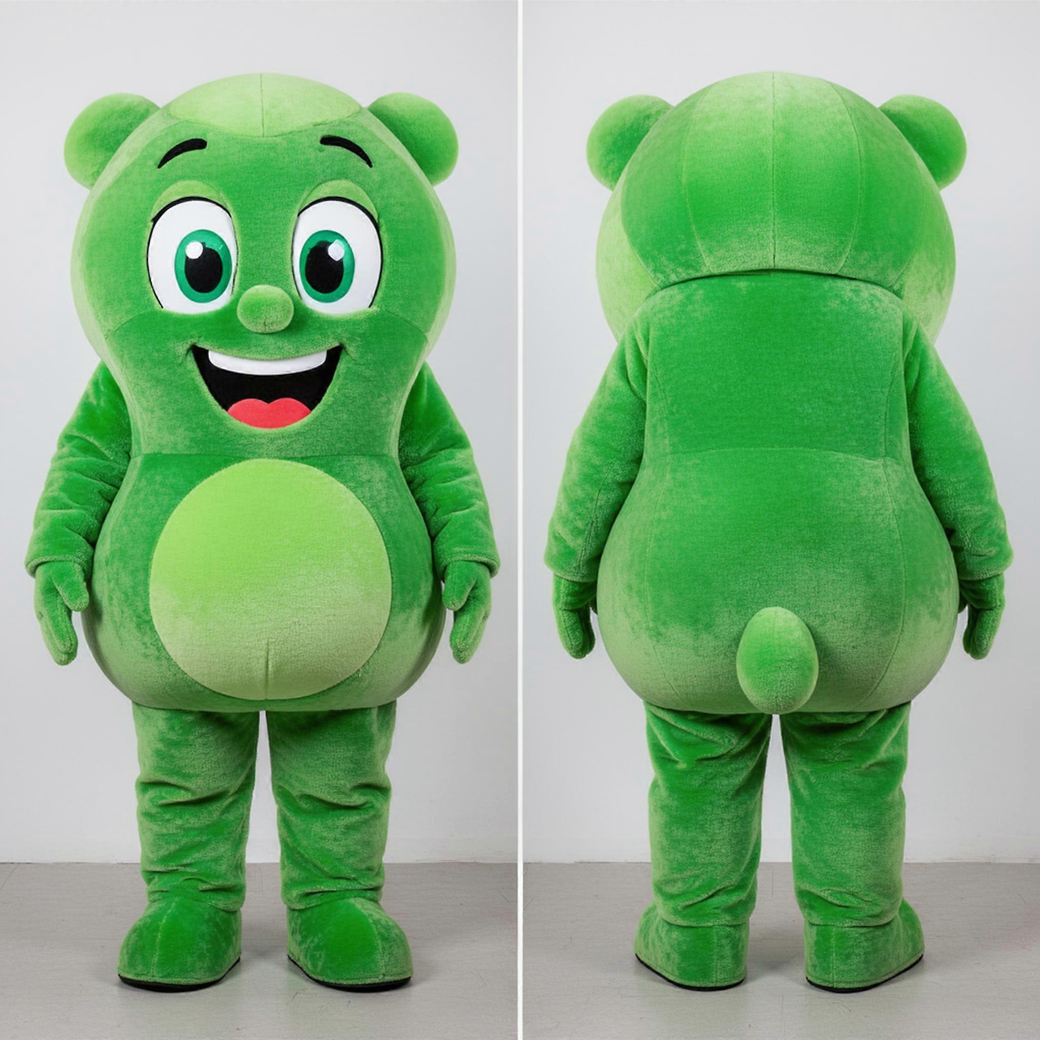MASTICOT Mint Lime Cheerful Candy Mascot