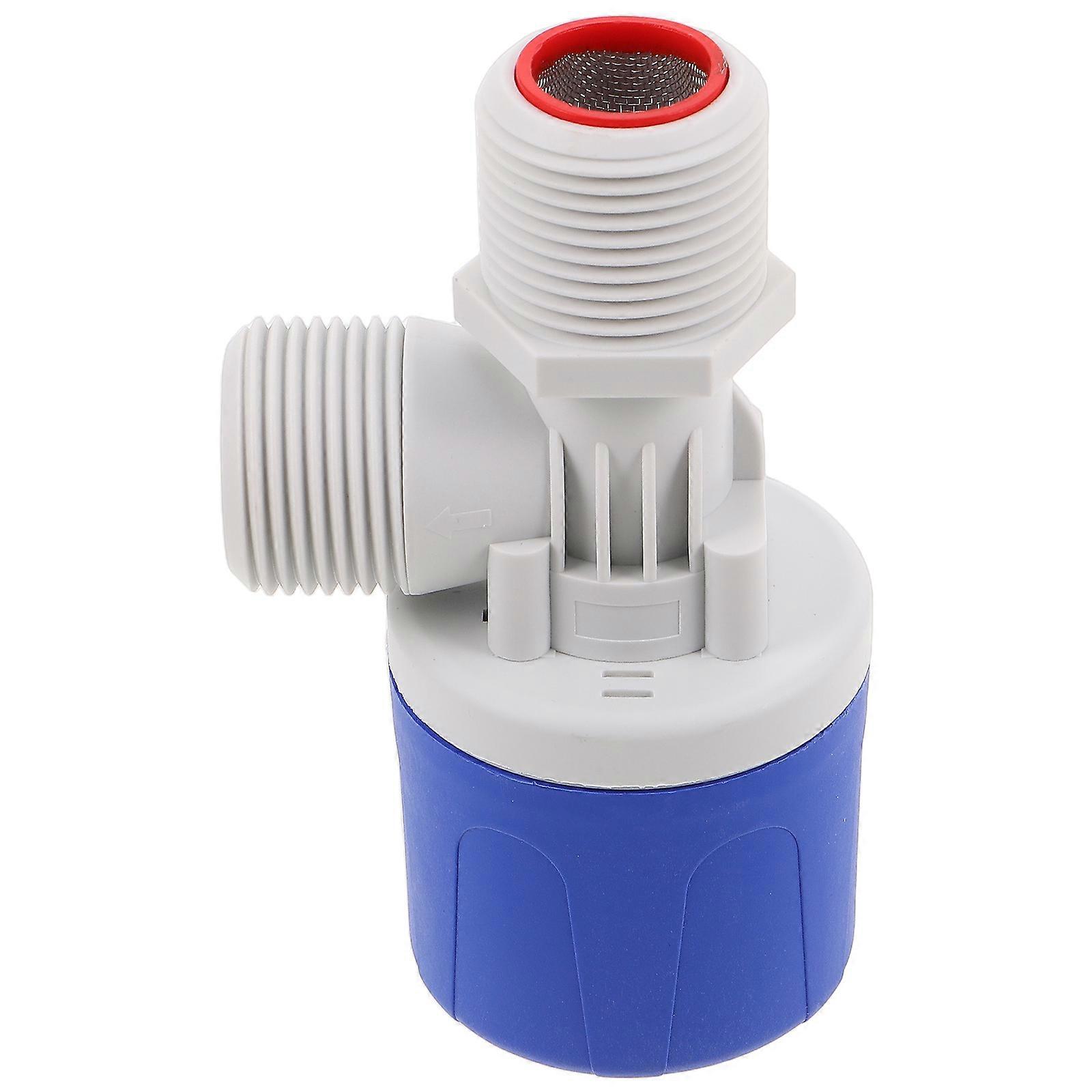 Automatic Water Shut Off Valve Water Level Controller Float Valve 1 Inch Blue