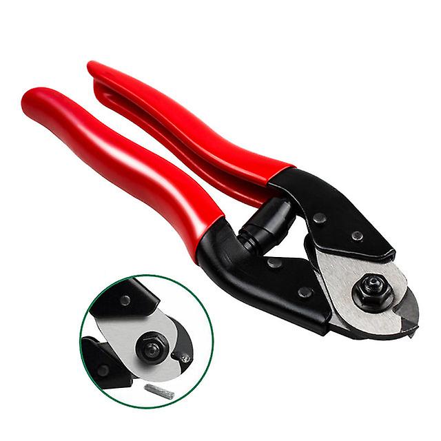 8 Inch Steel Wire Rope Scissors Multifunction Cut Clamp Bolt Cutters Chrome Vanadium Steel Scissors Pliers Hand Tools