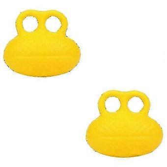 Finger Exercise Grip Ball Adult Rehabilitation Grip Grip Exercise(2 Pcs, Yellow)