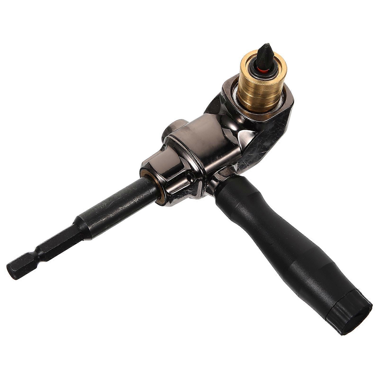 Right Angle Drill Attachment for Screwdriver Bit with Durable Impact Driver