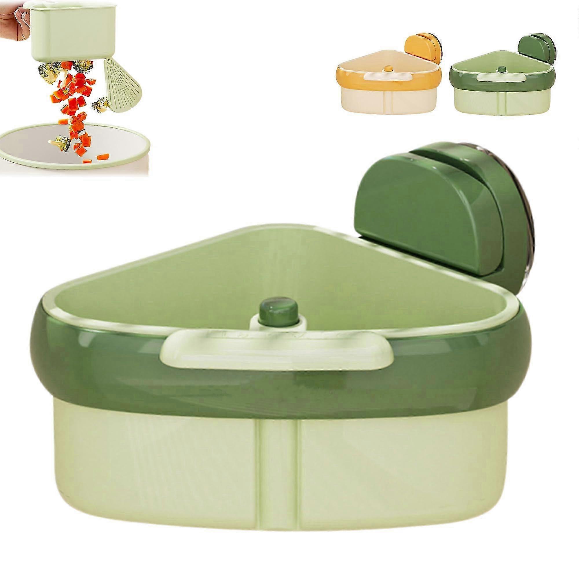 Removable Basket Sink Corner Rack