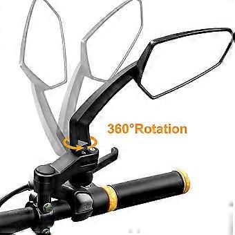 4X Bike Mirror, Adjustable Bike Mirrors Handlebar Rearview Mirror 360°Rotatable Cycling Mirror Wide Angle