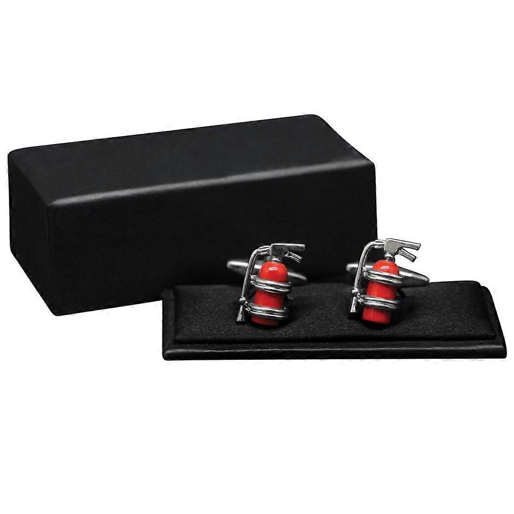 GDesign Premium Quality and Durable Fire Extinguisher Design Button Cufflinks
