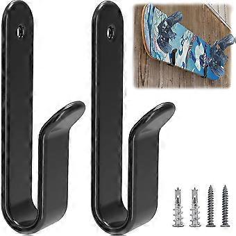 2 stücke Horizontale Snowboard Wand Halterung Clips Snowboard Wand Rack Snowboard Montieren Lagerung Snowboard Display Wand Halterung