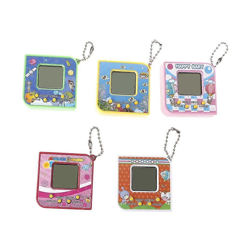 Virtual Pets Keychain Nostalgic Virtual Electronic Digital Pets Game Keychain
