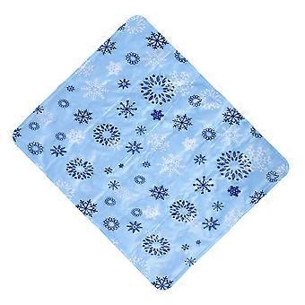 Cooling Gel Cushion Pad for Pets Dogs and Cats Summer Cooling Mat Soft Cushion Rectangular Shape PVC Material 1Set