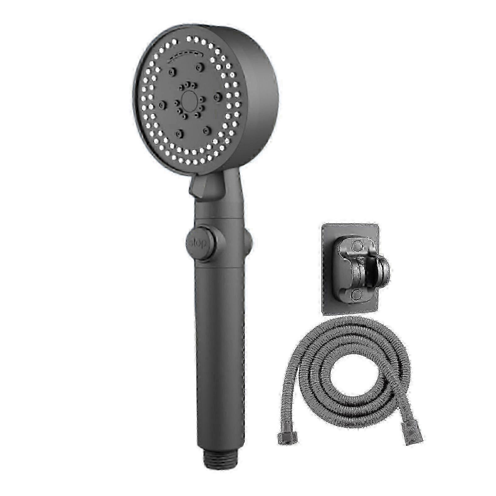8-Mode Pressurised Handheld Shower Set
