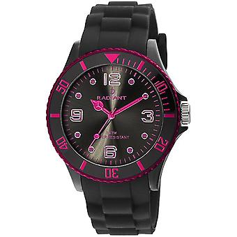 Radiant new teen aluminium watch for Unisex Quartz Analog with Silicone Bracelet RA249607