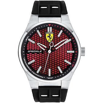 Ferrari speciale Quartz analog mand ur med silikone armbånd 0830353