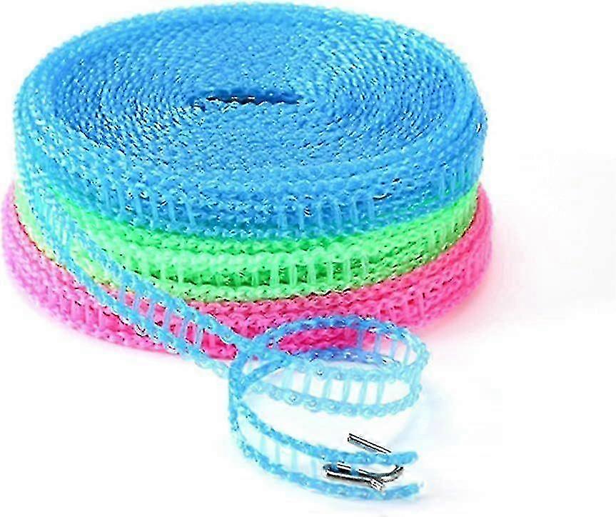 Portable 5m Windproof Nylon Laundry Line