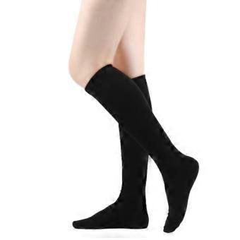 Negro Blanco Rayas Calcetines Largos Mujeres Sexy Sobre la Rodilla Muslo Calcetines Sobre La Rodilla Medias Damas Niñas Cálidos Calcetines Largos De Tubo
