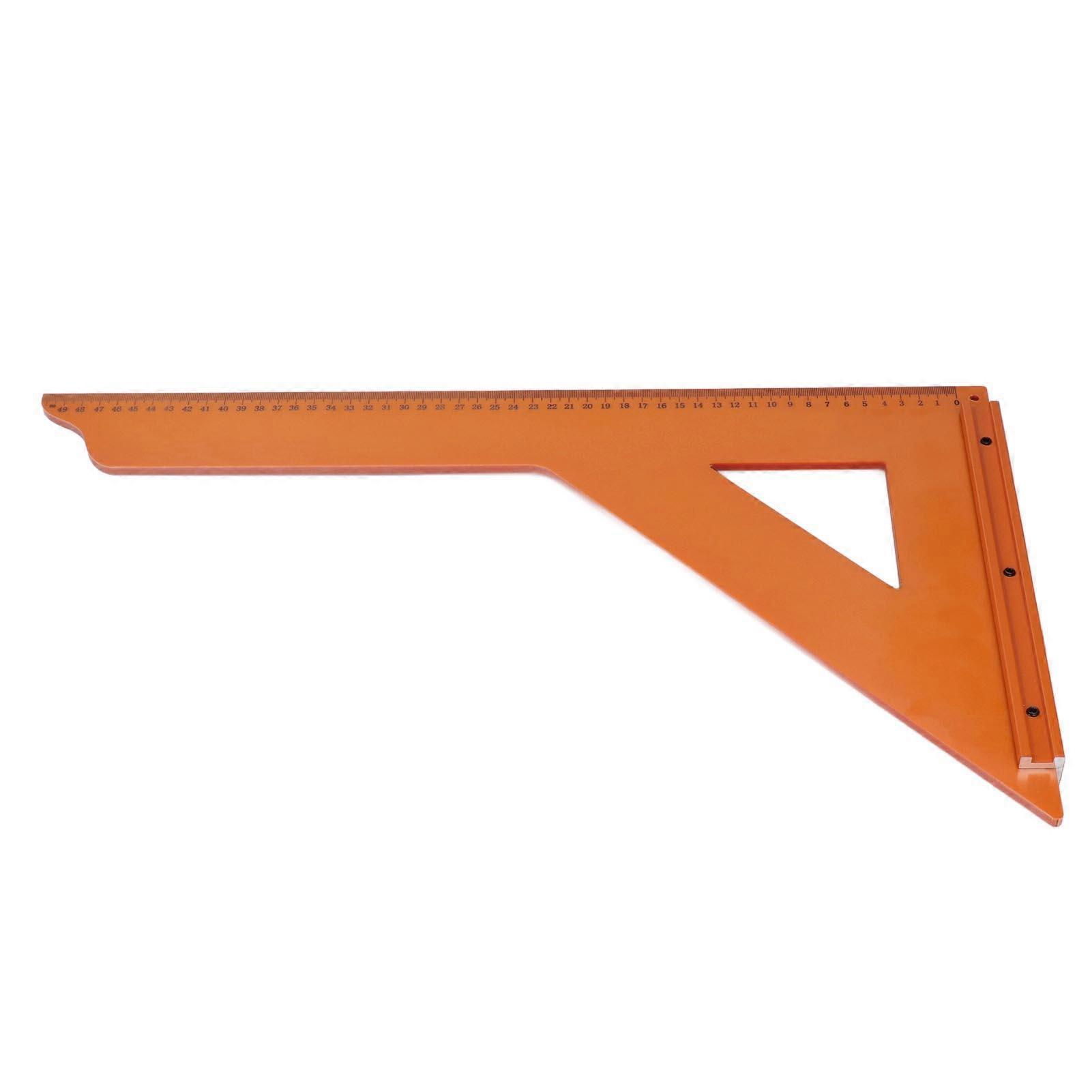 Positioning Triangular Ruler Woodworking Carpenter 90 Degree Square Engineering Plastics High Accuracy Measurement