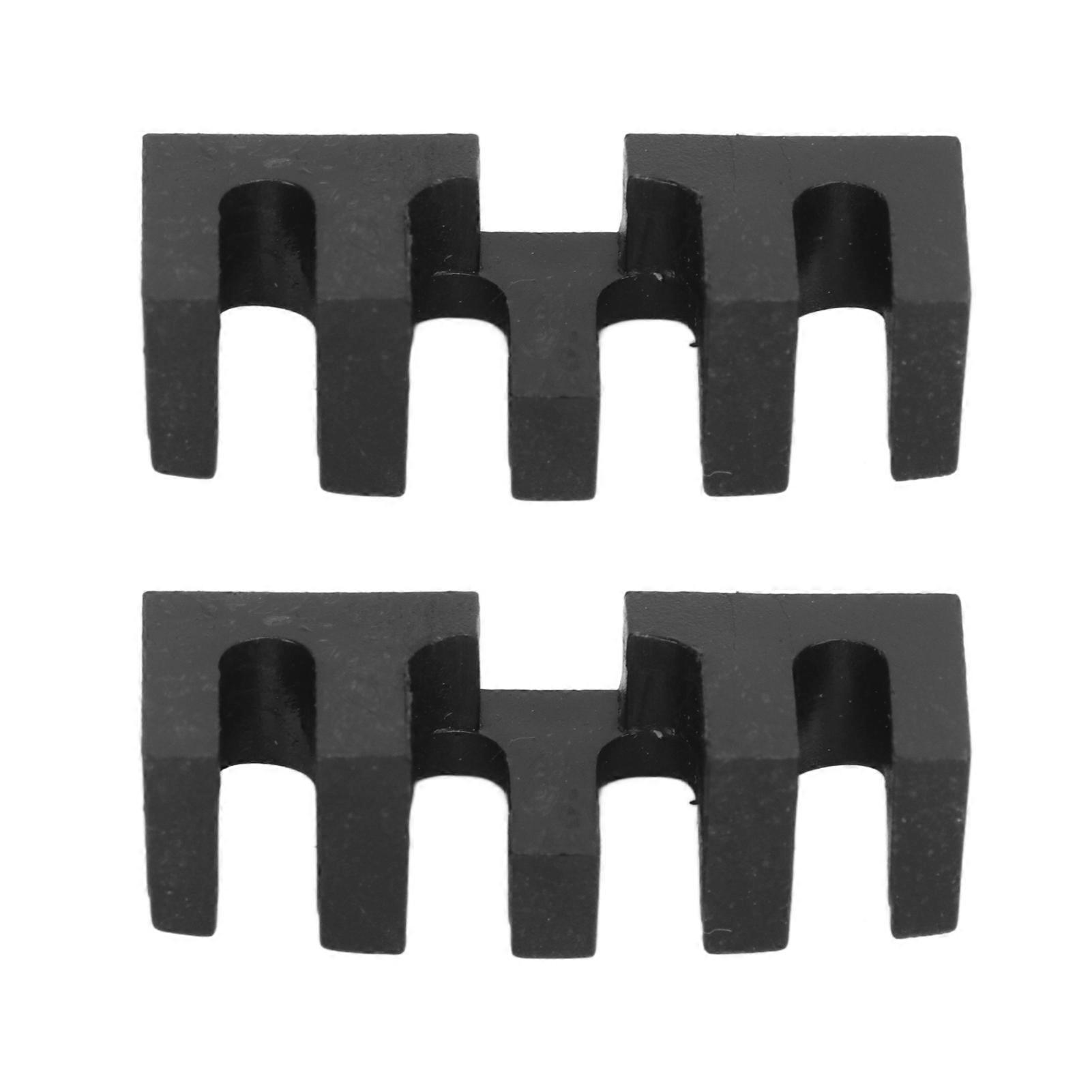 2PCS Badminton Stringing Racquet Load Spreader Embedded High Pounds Racket Load Adapter Protector Stringing Tool Black