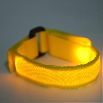 2cm Outdoor Night Running Light Armband LED Luminous   Wristband Cycling Bracelet