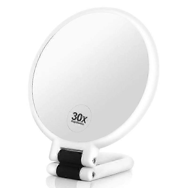 30X Foldable Dual-Magnification Mirror
