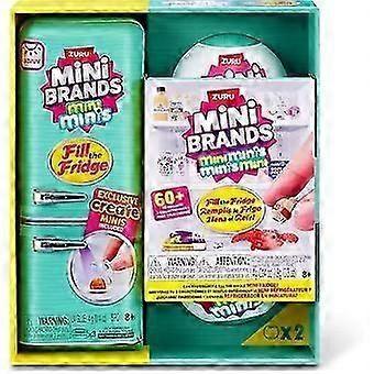 [zd]Mini fridge + 2 capsules, Fill the fridge set, Mini Brands