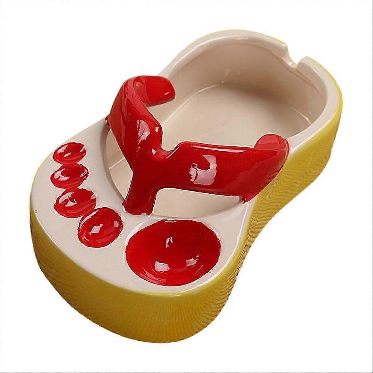Ceramic Slipper Fries Serving Plate