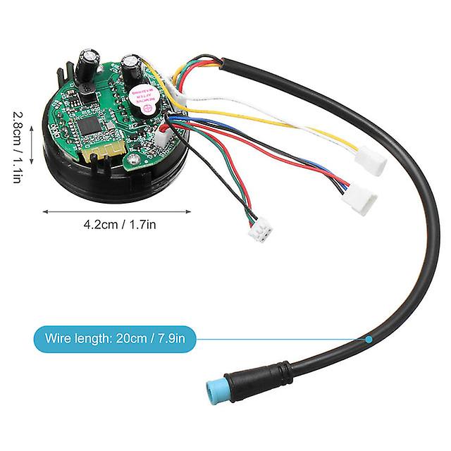 Bt Dashboard mit Abdeckung Ersatz für Ninebot Es2 Es3 Es4 Elektroroller Leiterplatte Zubehör Kit