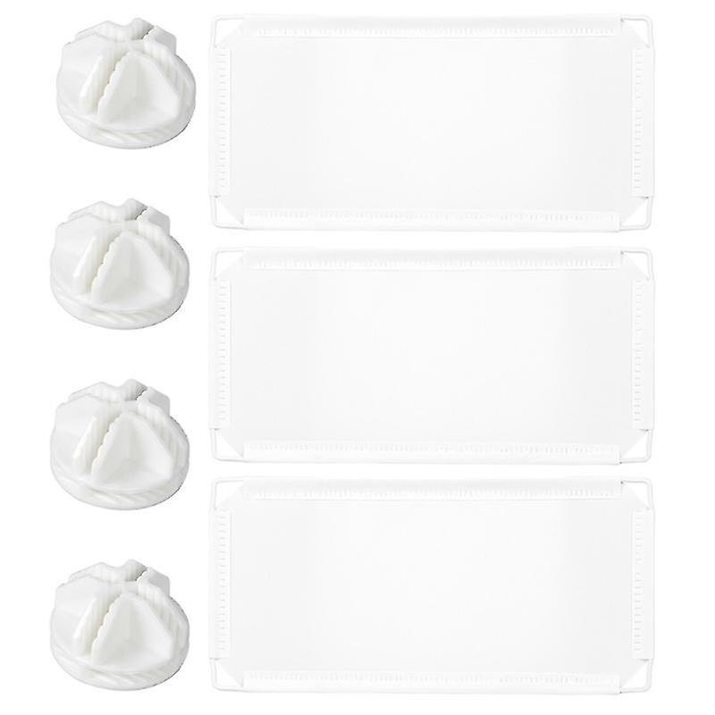 35X17 سنتيمتر اكسسوارات مقسم غرفة بيضاء 1 مجموعة من البلاستيك العطس الحرس درع مقسم لوحة الشاشة ل De