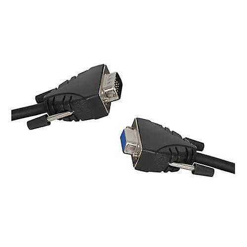 PLUG-SOCKET Vga Monitor Extension Cable Connection 1.8m High Density Performance