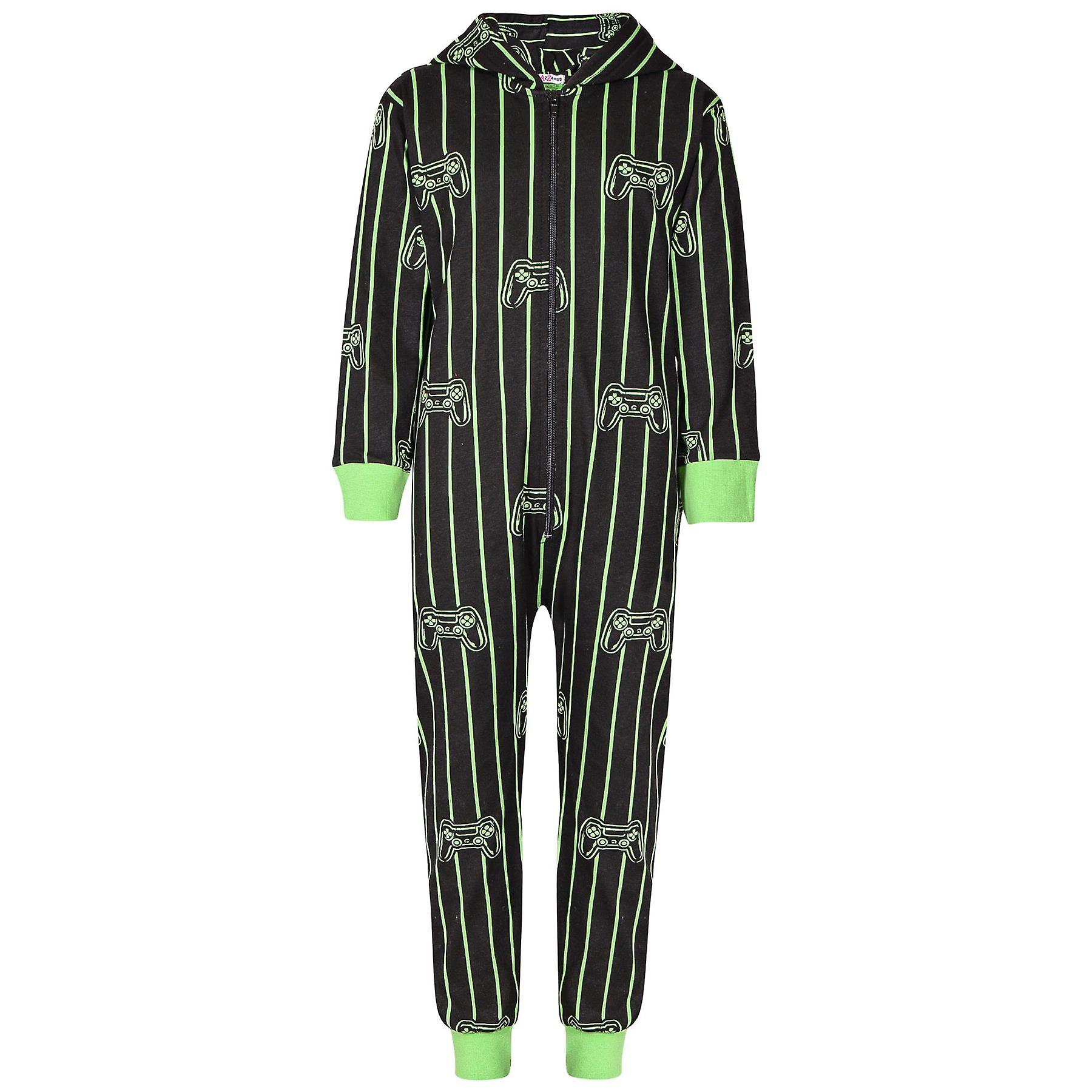 A2Z 4 Lapset Tytöt Pojat A2Z Onesie One Piece Pyjamas Game Controller asu