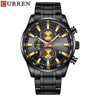 Curren Fashion Watches Mens Creative Men's Wristwatches Luxury Quartz Watches Sports Waterproof Business   Mujer