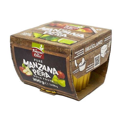 Apple and Pear Puree 200 g (Fruits - Apple - Pear)