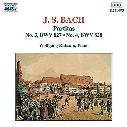 Wolfgang - J.S. Bach: Partitas 3 & 4 [CD]