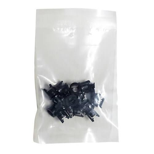 20PK LED Clips 5mm Black Professional Finish Superior Quality Construction