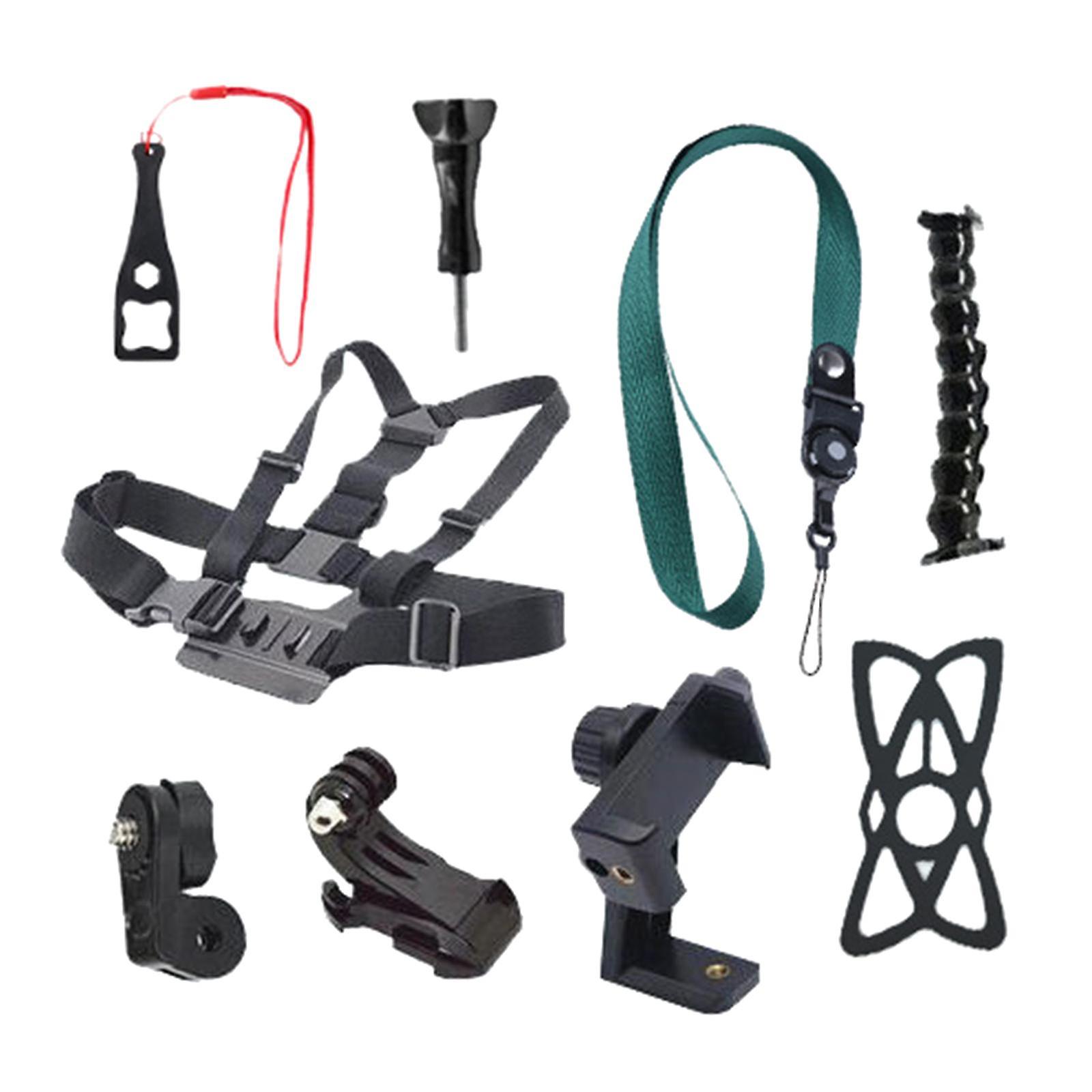 Mobile Phone Chest Mount Kit Clip for Hero 9 8 7 6 5 4 3 2 1 Max POV