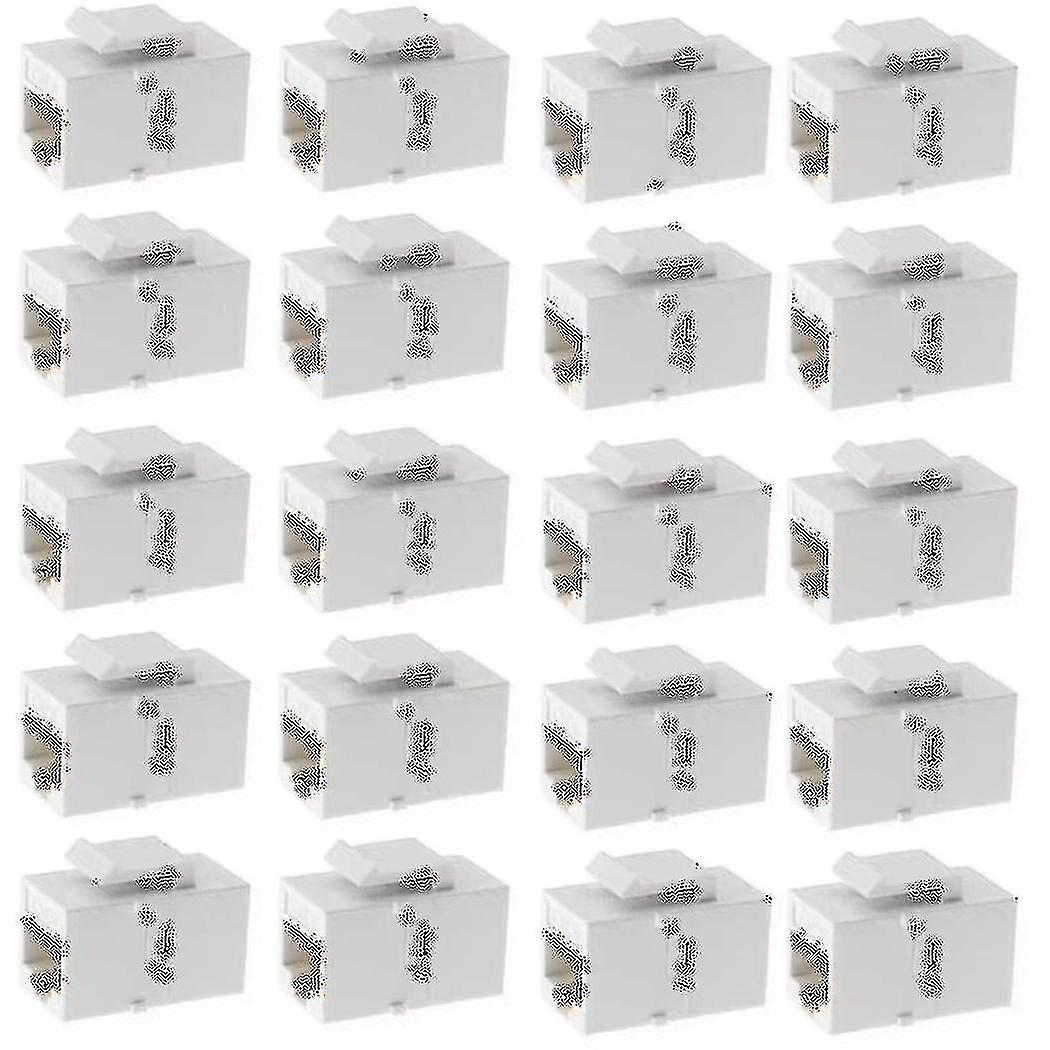 Ethernet Coupler, 20pack Cat6 Rj45 Jack Inline Female Connectors