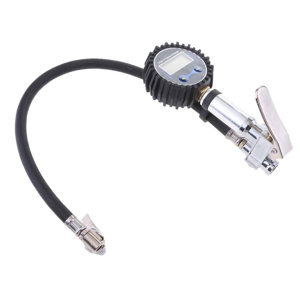 Digitaler Auto-Luftreifen-Reifenfüller Hochpräziser Manometer-Tester #4