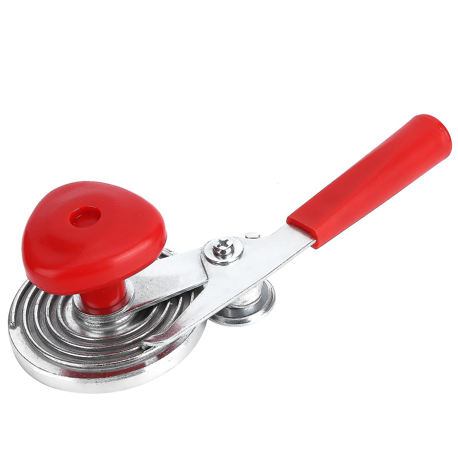 Manual Can Sealer Beader Press Sealing Tool for Crimping Glass Jars, Handheld Device for Home Canning