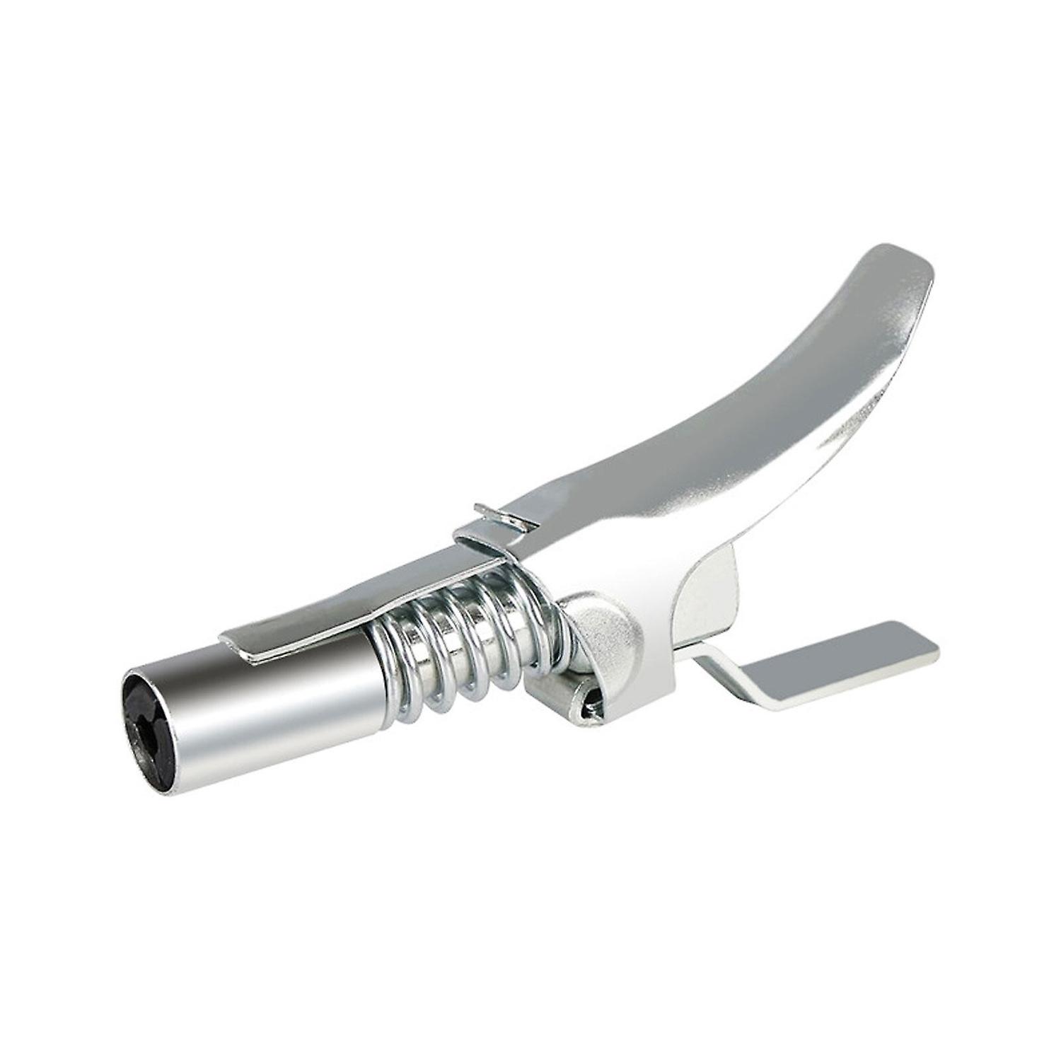 SAE & Metric Zerk Fitting Grease Coupler with Easy Lock Feature