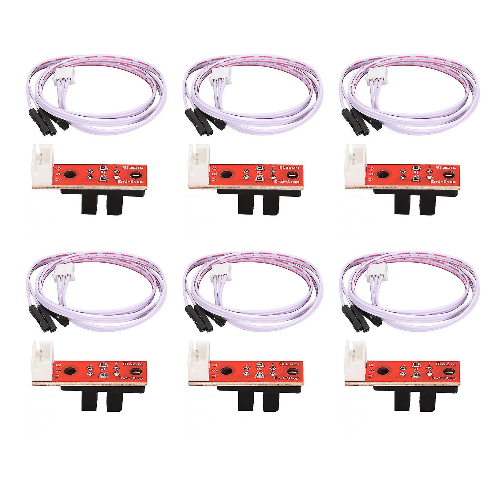 6 Set Optical Endstop Sensitive Noise Free 3D Printer Mechanical Optical Limit Switch Endstop 5V