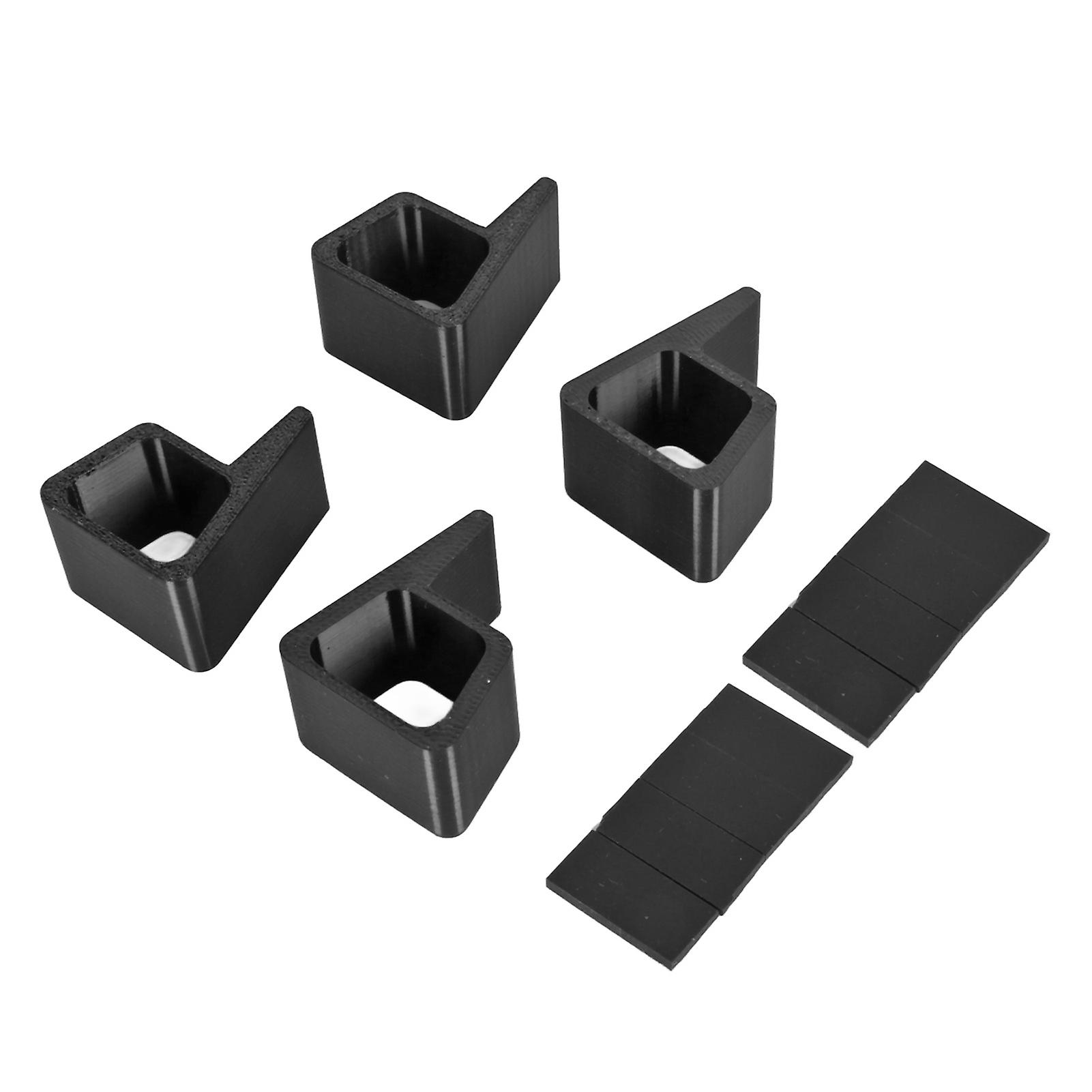 Support de rehaussement horizontal pour console de jeu, 4 pièces, antidérapant, résistant à l'usure, accessoires pour Xbox One SX, noir